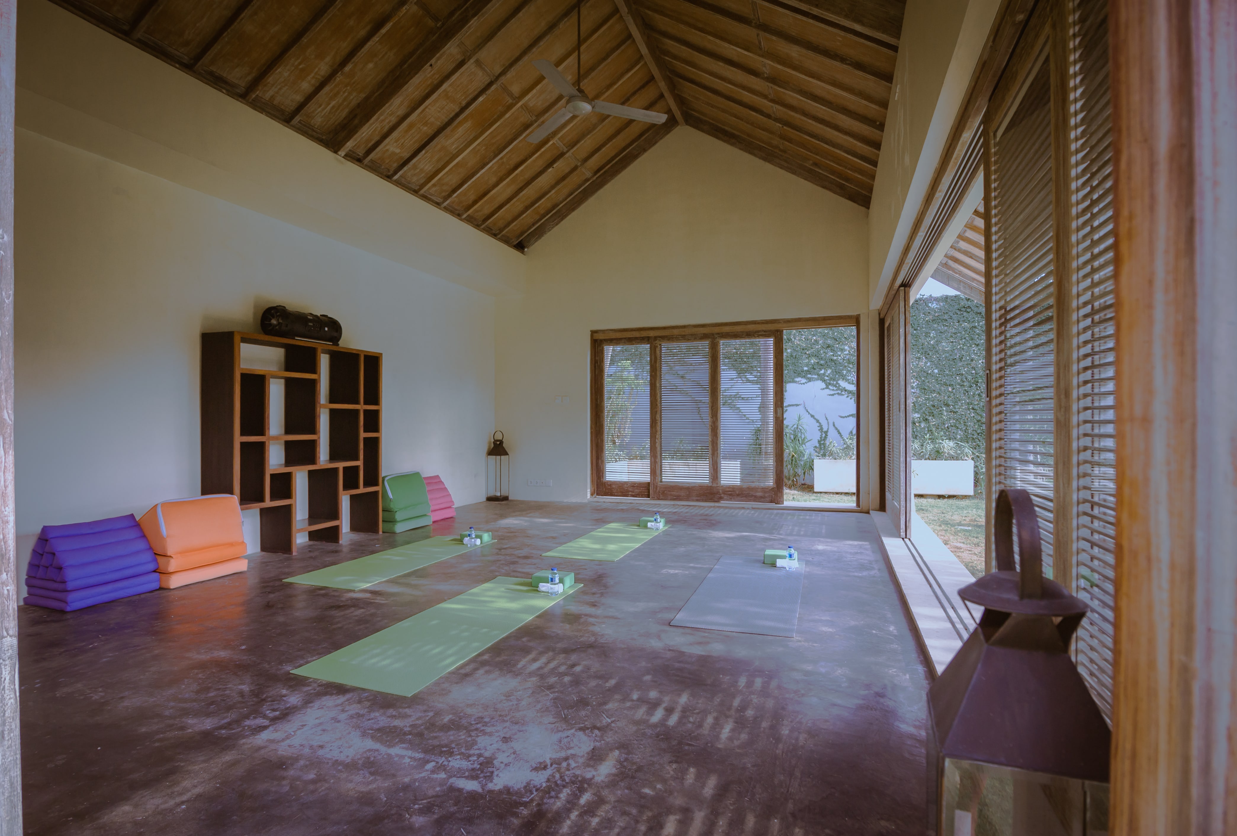 Yoga room In Casa Mateo Villa